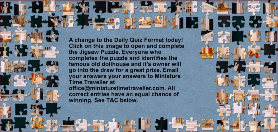 Miniature Time Traveller Jigsaw Puzzle Competition