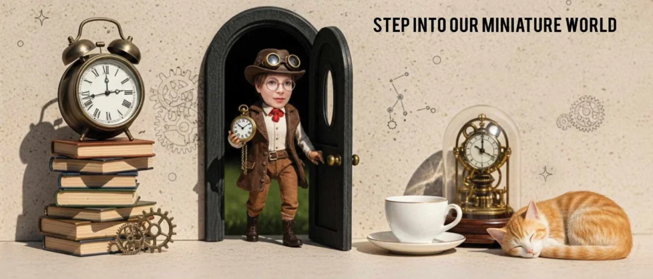 Miniature Time Traveller Home Image